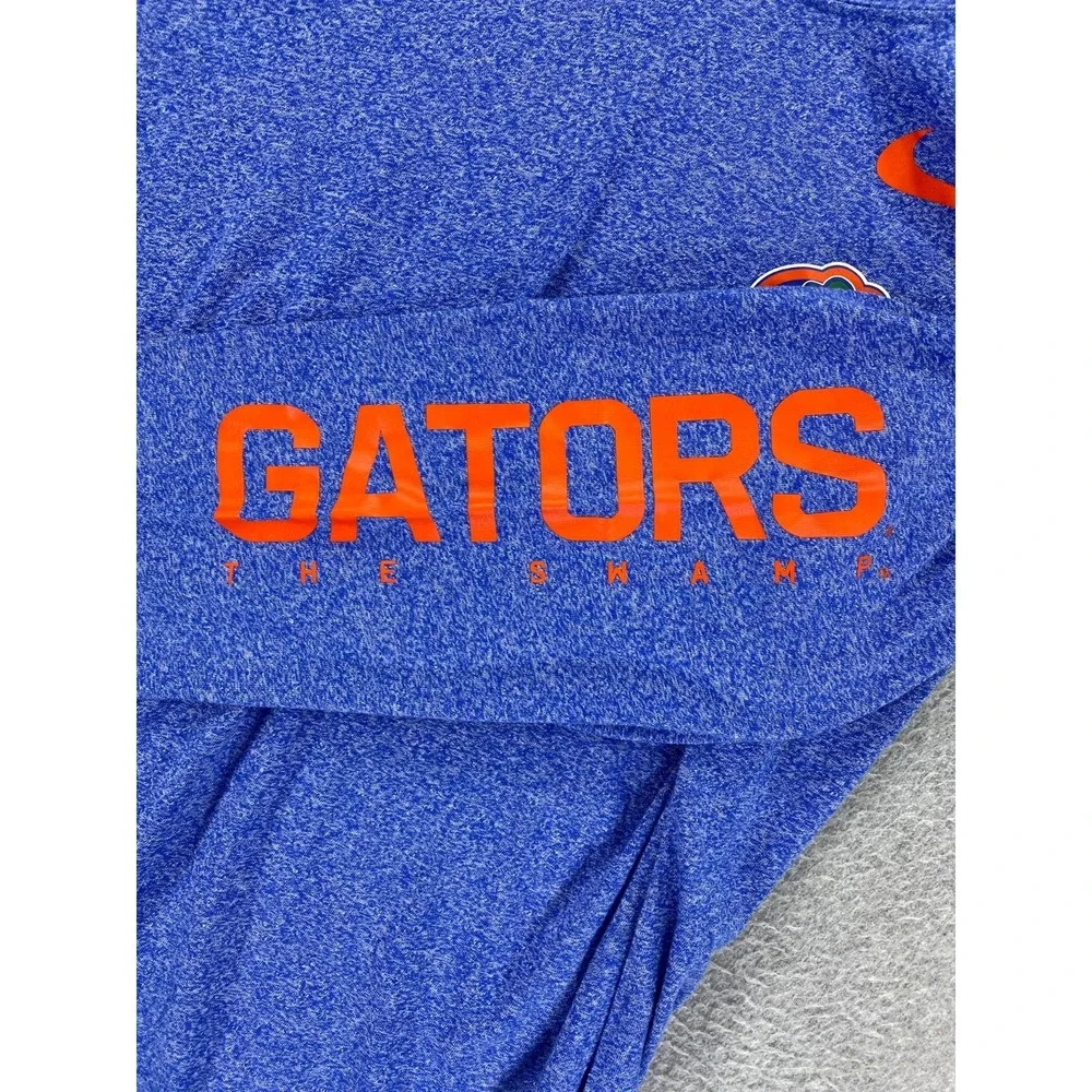 Florida Gators Nike Men's Pullover Slub Hoodie‎ Gator Nation Sz. Large Swamp Tee